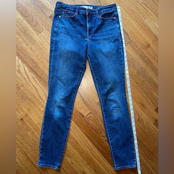 Athleta Sculptek Skinny Dark Wash Jean Size 4 - Picture 7 of 15